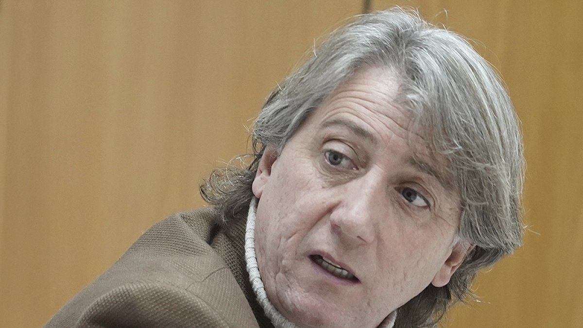 El secretario general del PSOE de Castilla y León Carlos Martínez.