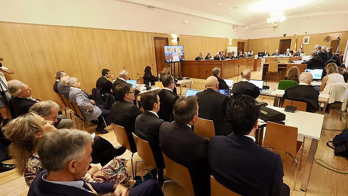 Una de las sesiones se están celebrando en el Palacio de Justicia de Valladolid por la trama eólica.