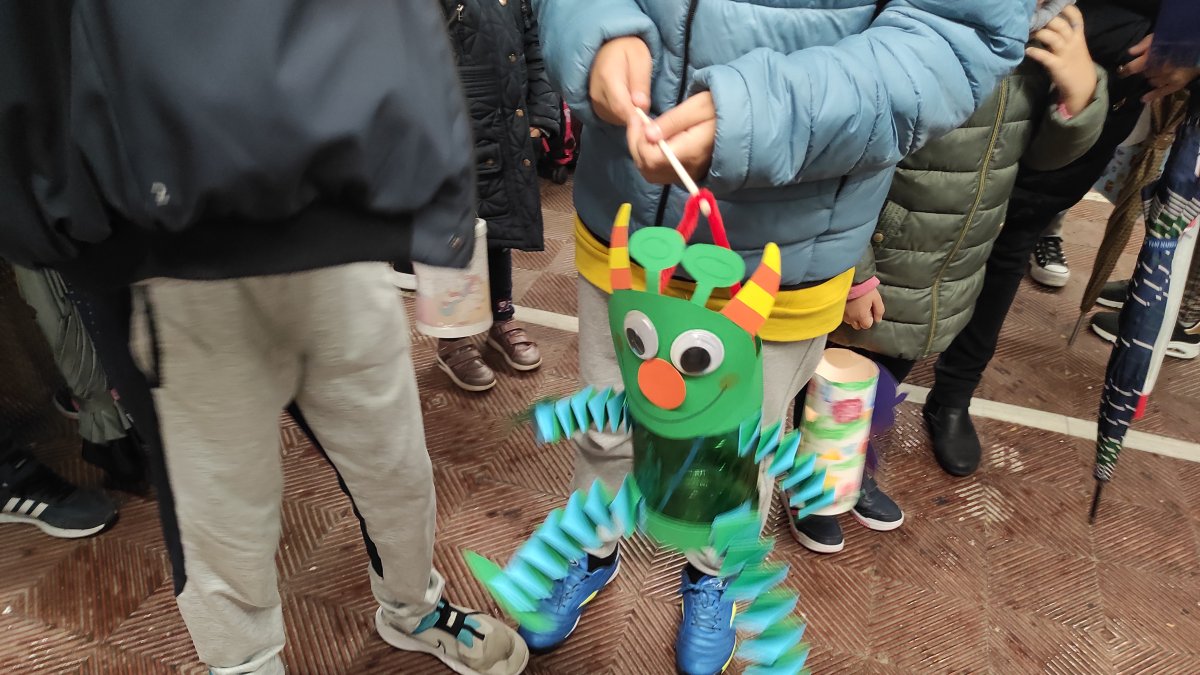 Manualidades realizadas por los niños del Colegio Cardenas Mendoza