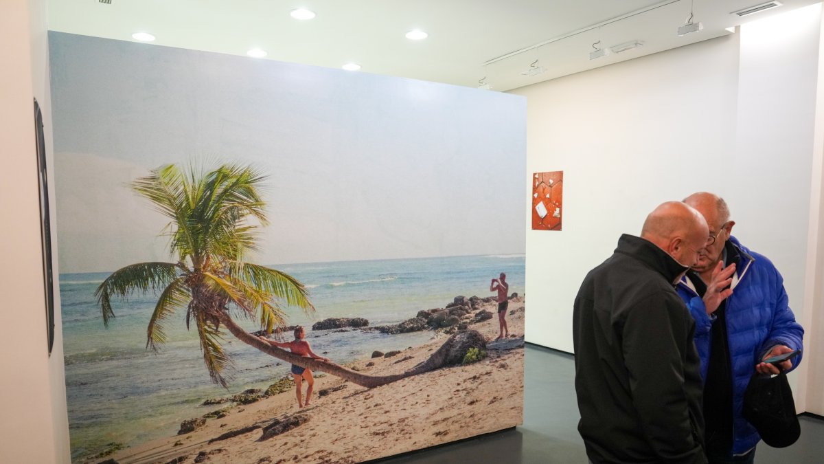 En el muro de la galería, 'Rentrer dans le décor'