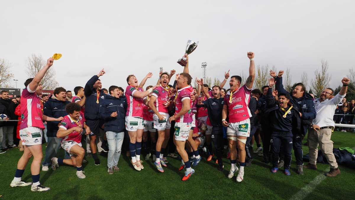 Final de la Supercopa de rugby entre Chami Salvador y Vrac Quesos Entrepinares.