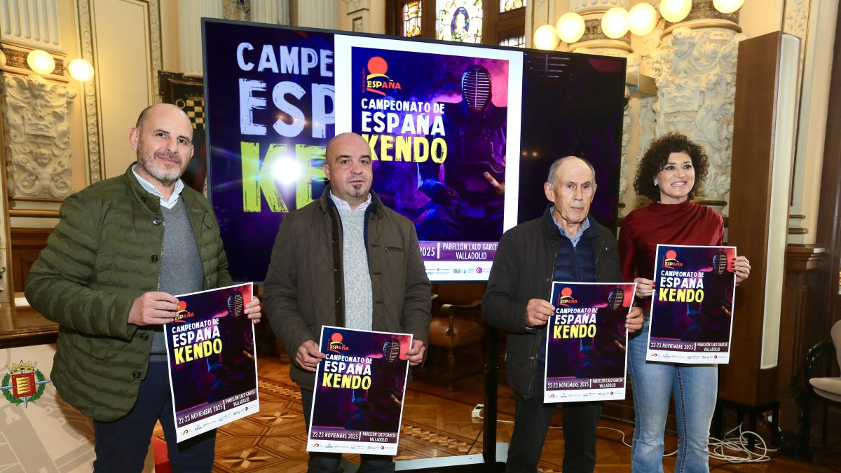 Presentación del Campeonato de España de Kendo.