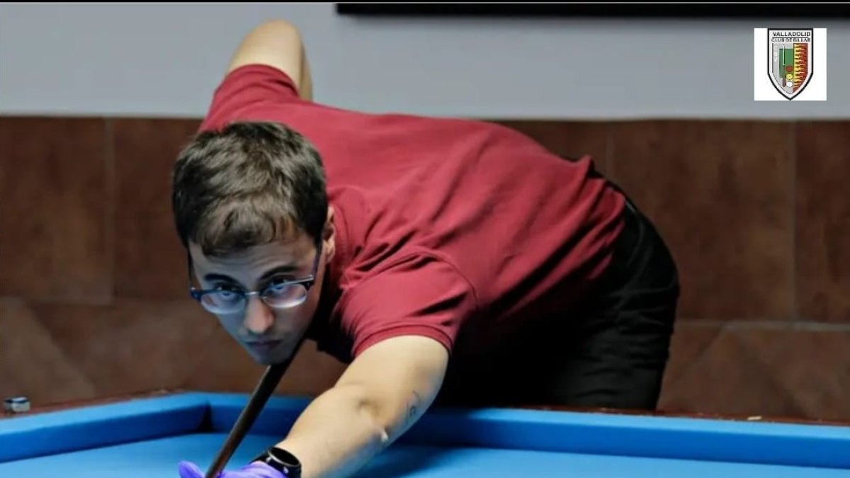 Javier Merino Mozo durante una competición.