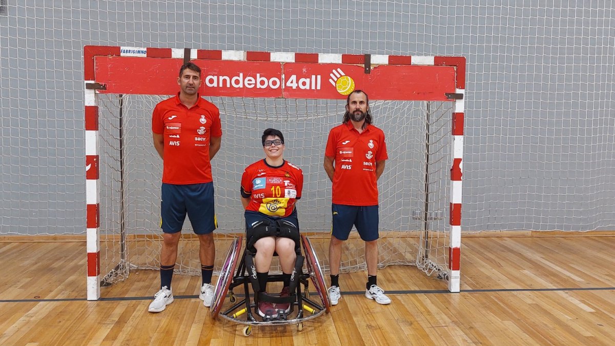 Inclusport con la Selección Española de Balonmano Adaptado.