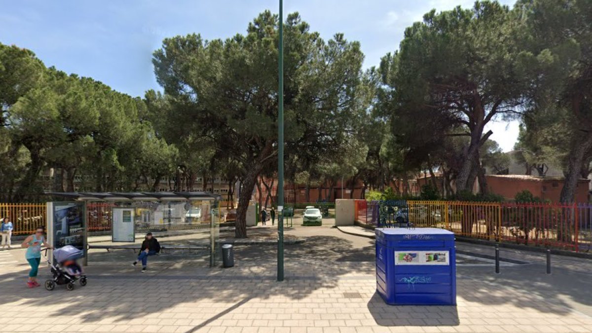 Exterior del colegio Alonso Berruguete de Valladolid