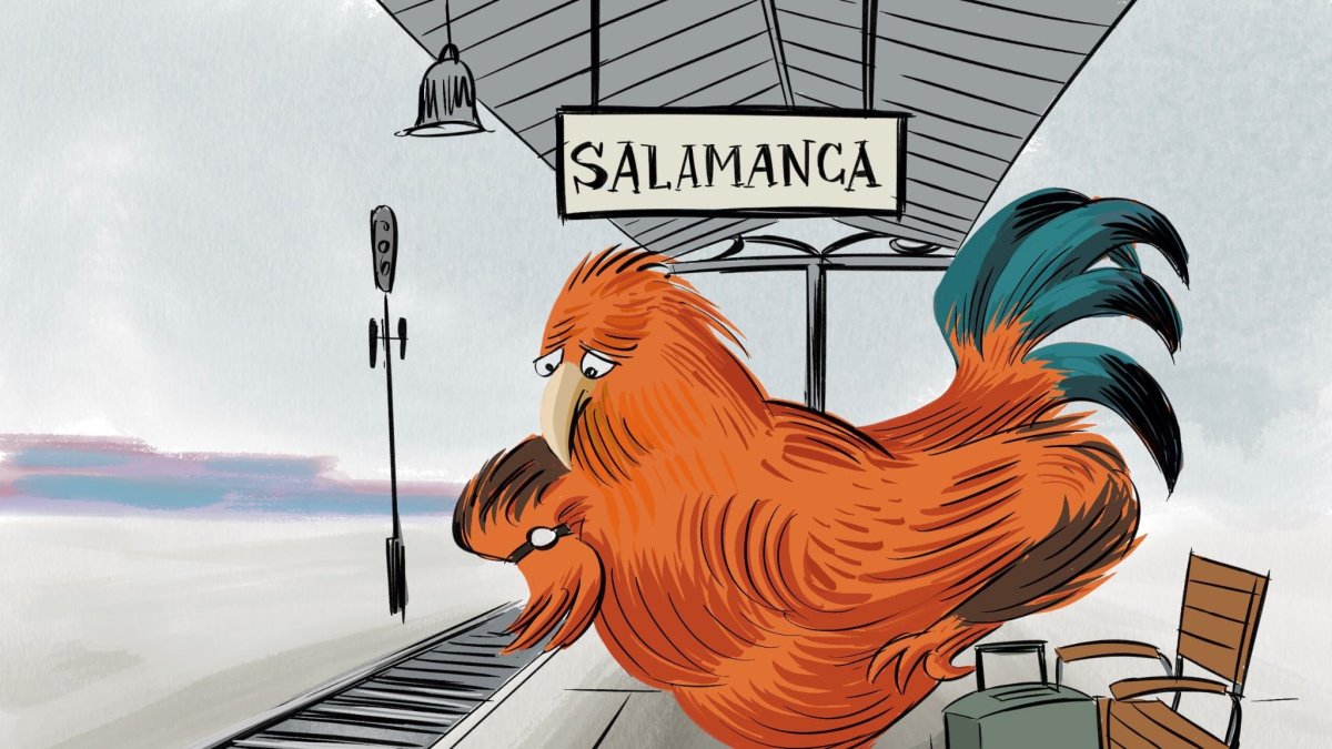 Una de las ilustraciones a subasta