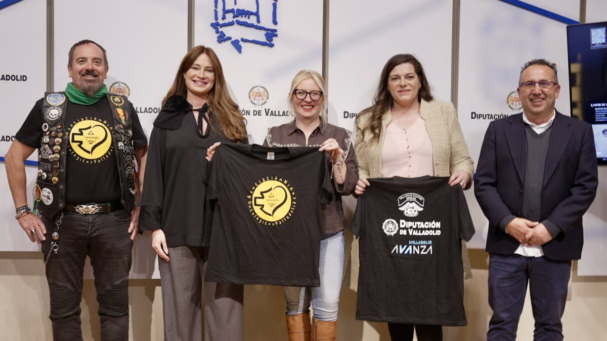 Presentación de la I Ruta de Castilla a favor de la Asociación Campanilla.