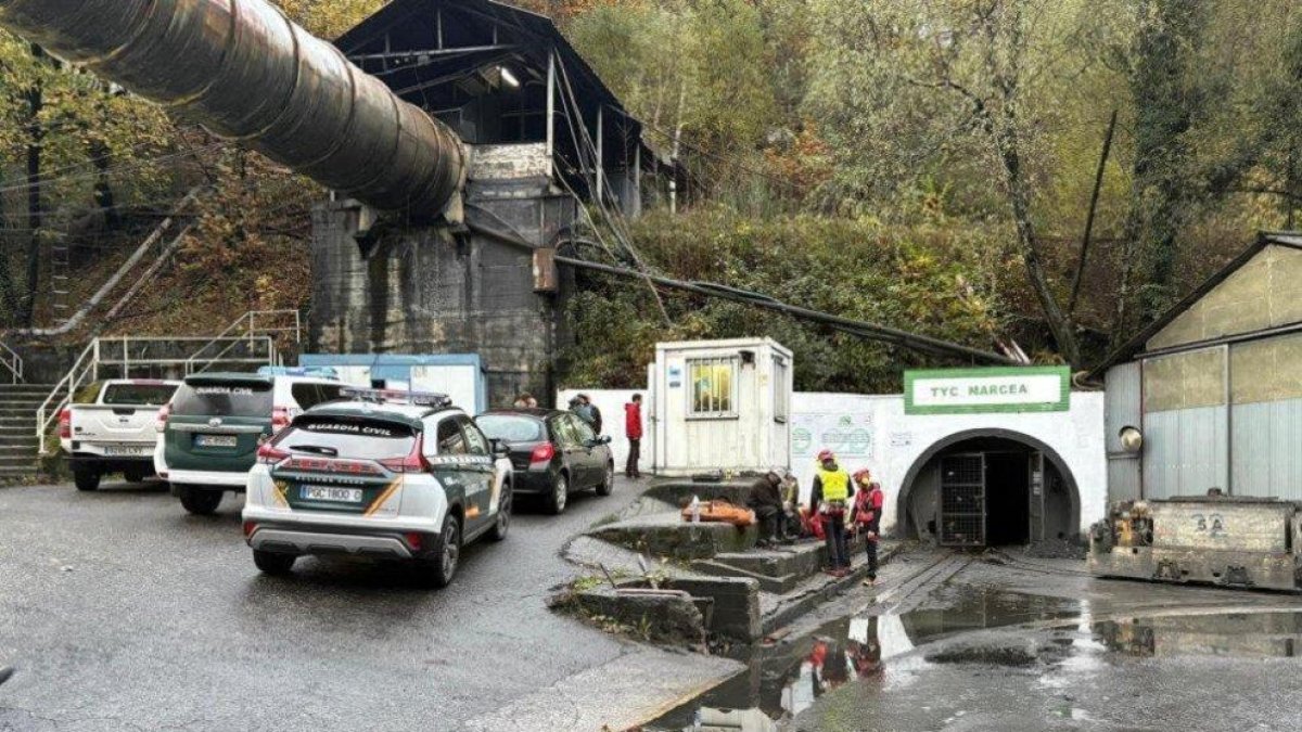 Exterior de la mina de Vega de Rengos en Cangas del Narcea
