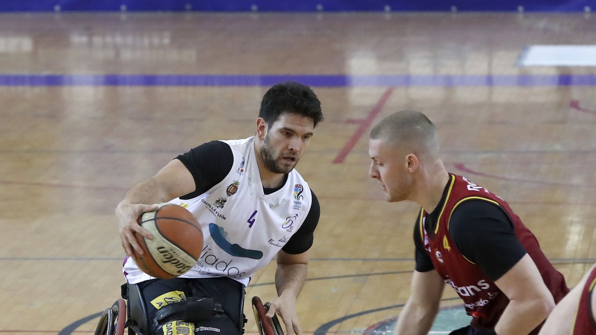 Un momento del Fundación Aliados ante el Rehatrans Getafe BSR-10.