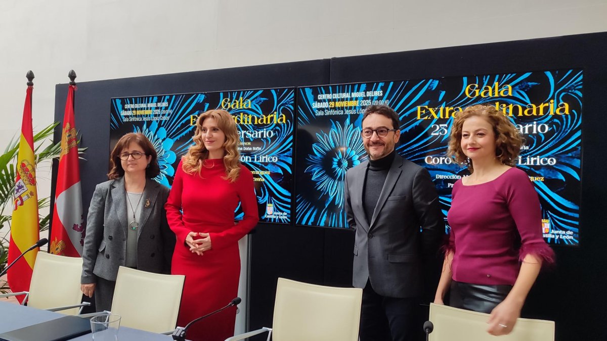 Una imagen de la presentación, esta mañana