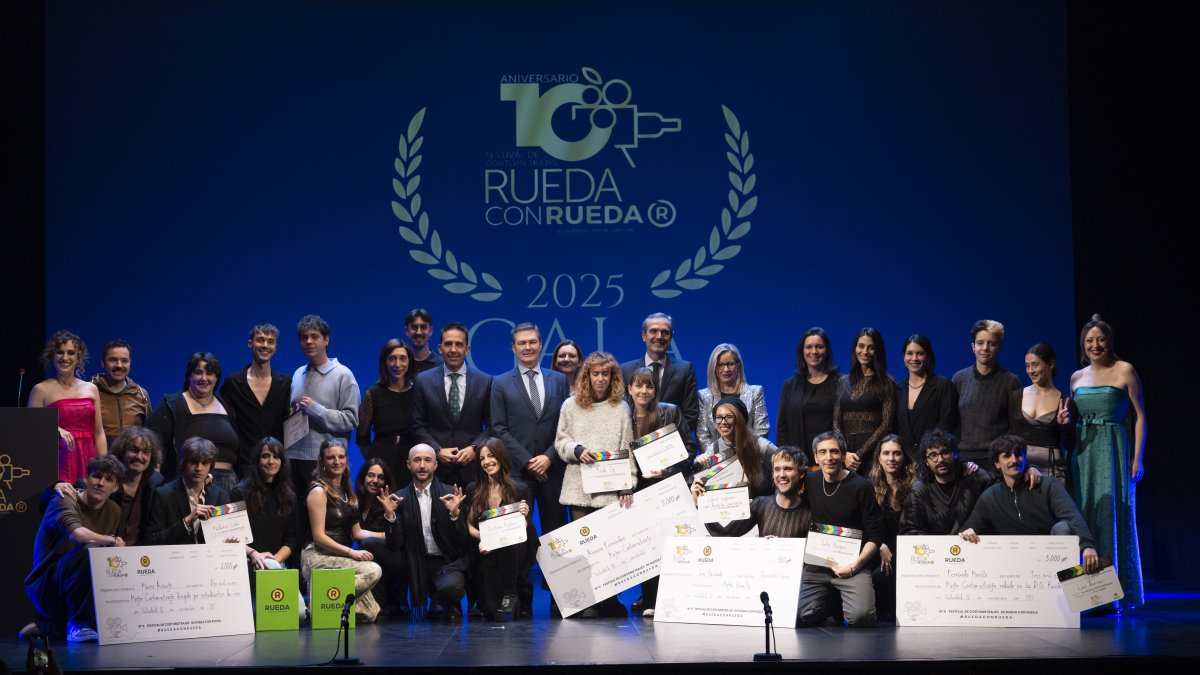 Una imagen de la entrega de premios