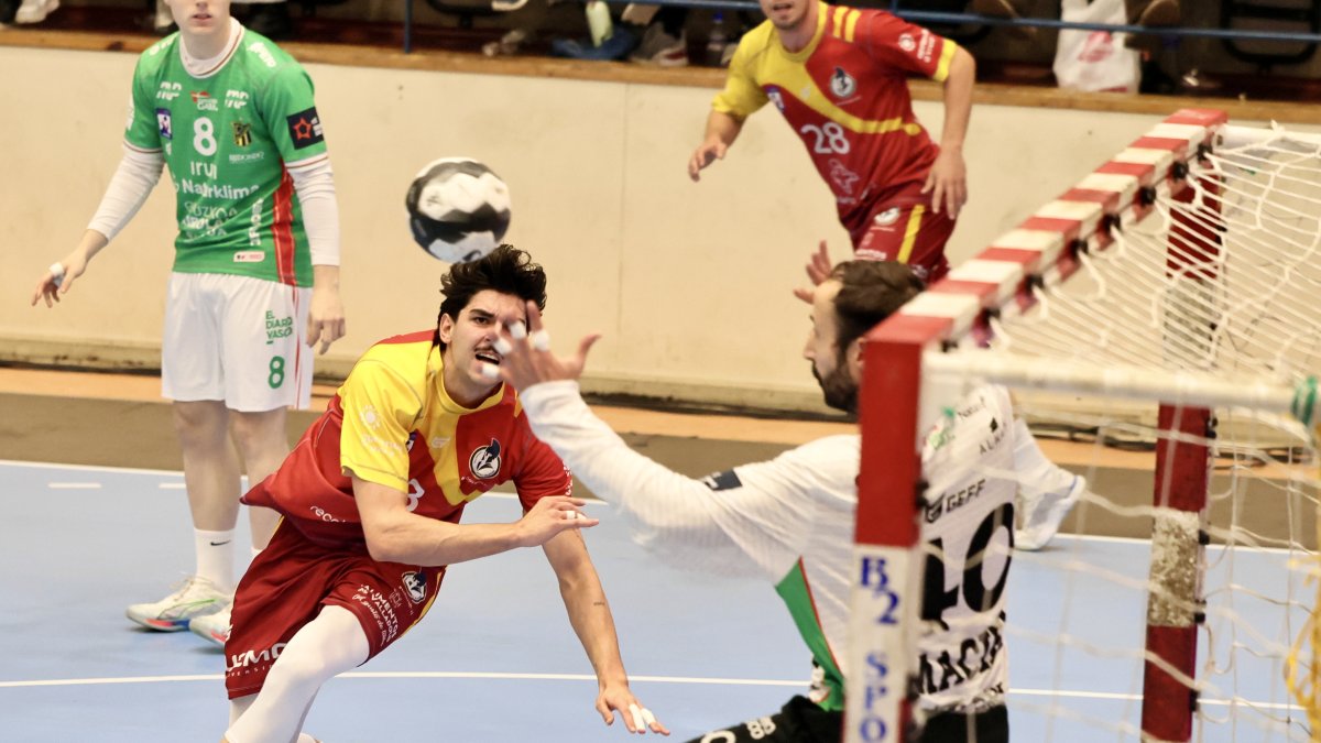 Una imagen del Bidasoa-Recoletas en Artaleku.