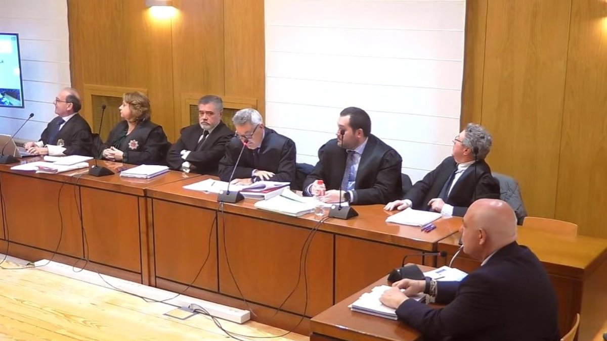 Sesión del juicio de la trama eólica