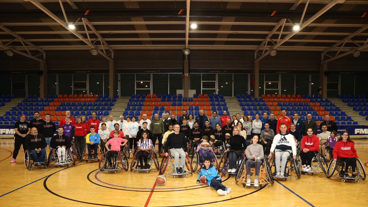 Partido conmemorativo del día internacional de las personas con discapacidad.