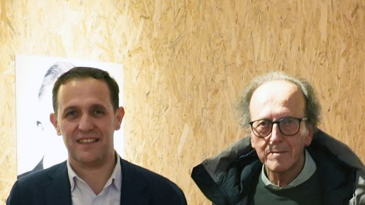 Conrado Íscar con Fernando Colina