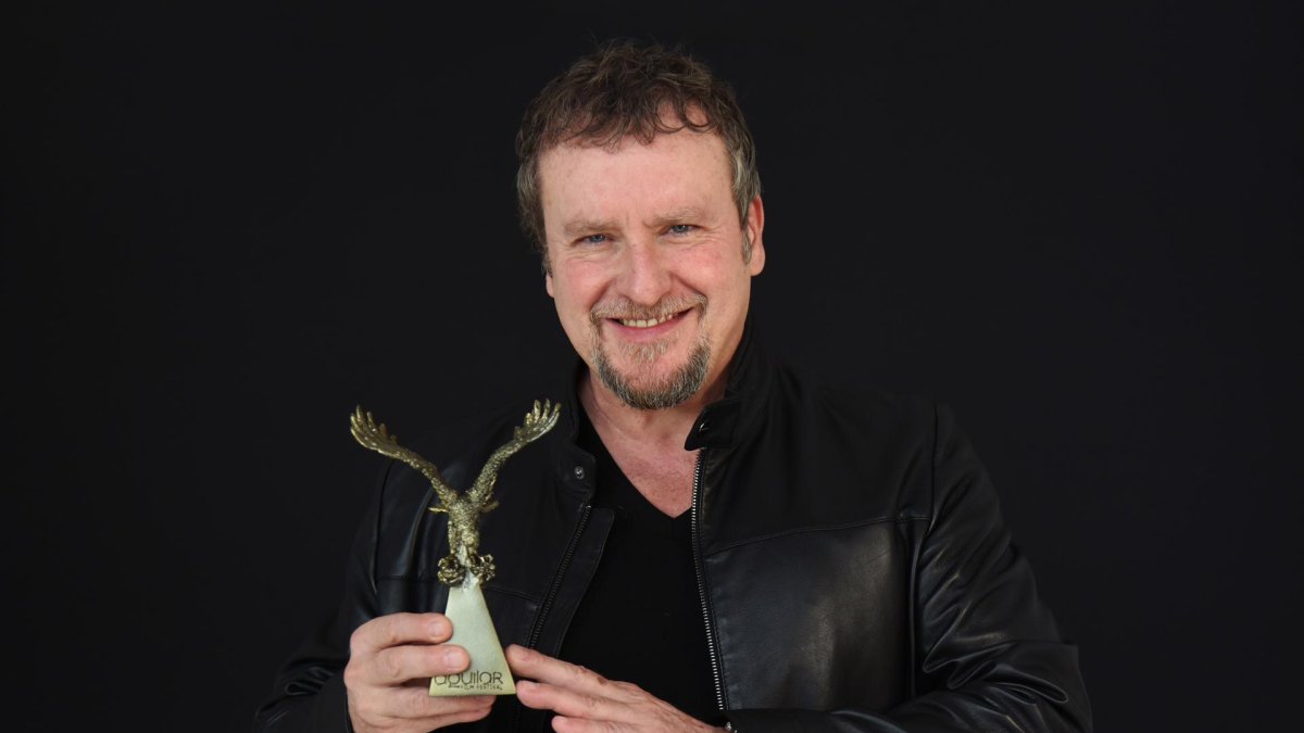 Fernando Cayo, en el Aguilar Film Festival.
