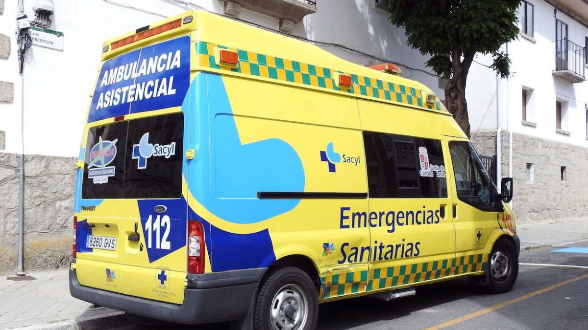Ambulancia de Emergencias Sanitarias de Sacyl, en una imagen de archivo.
