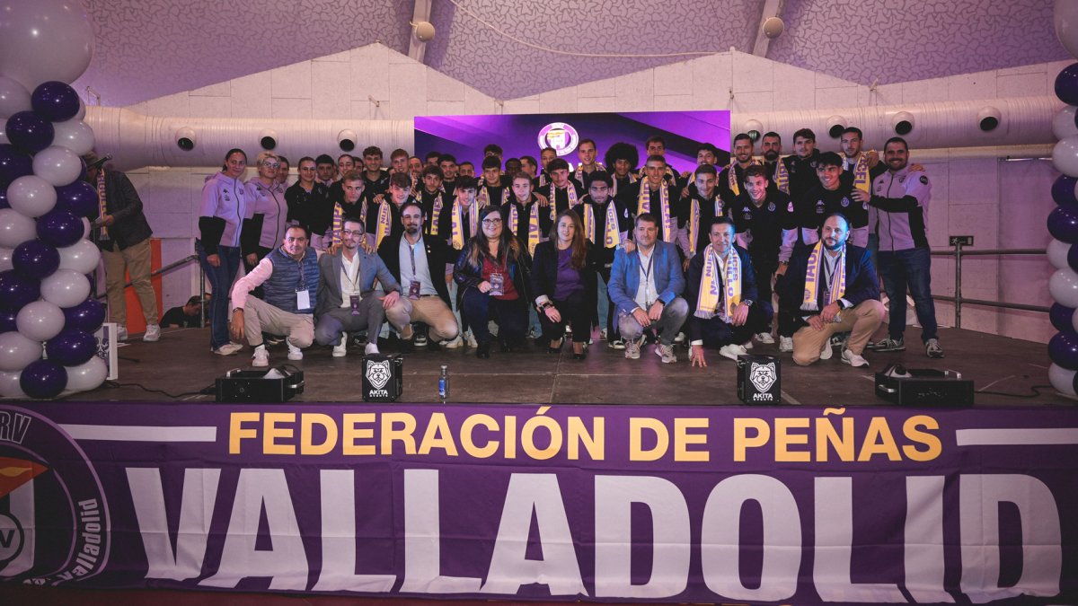Gala anual de la Federación de Peñas del Real Valladolid 2025.