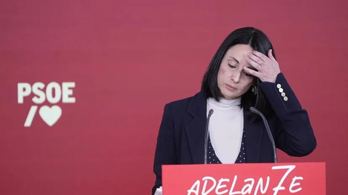 La secretaria de Organización del PSOE, Rebeca Torró, este viernes