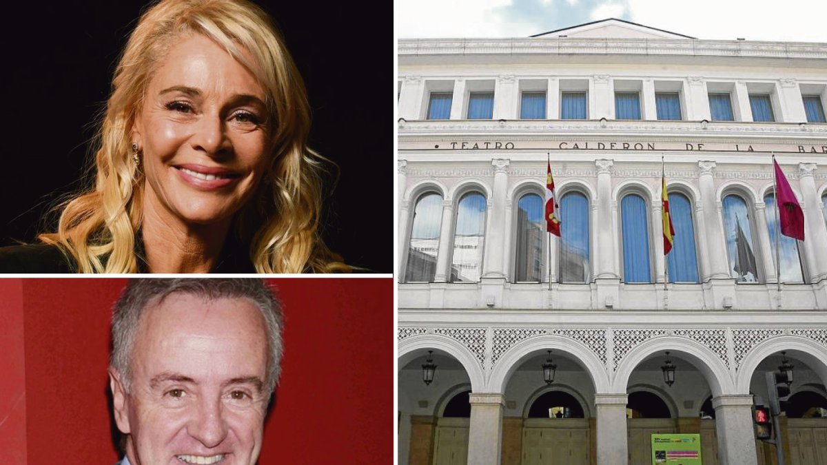 Teatro Calderón con Belén Rueda y Carlos Hipólito en miniatura