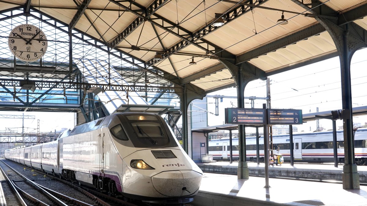 Estación de trenes Valladolid en una imagen de archivo