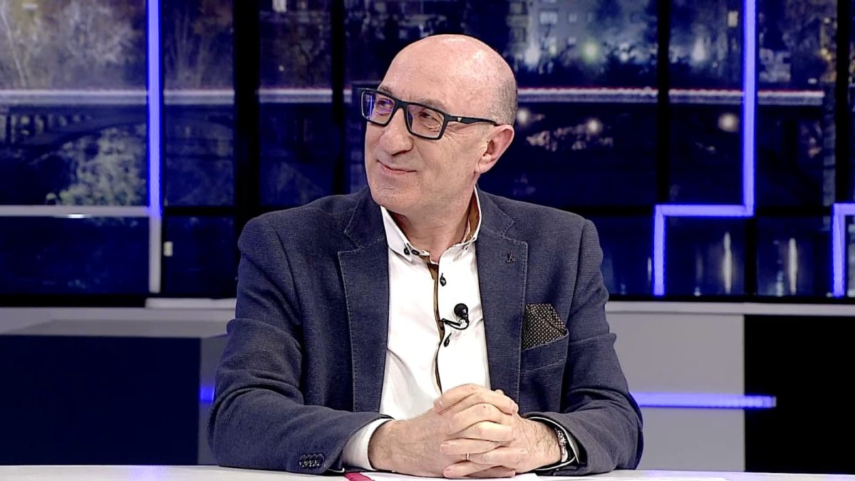 Jesús Herreras durante su intervención de anoche en La Quinta Esquina.