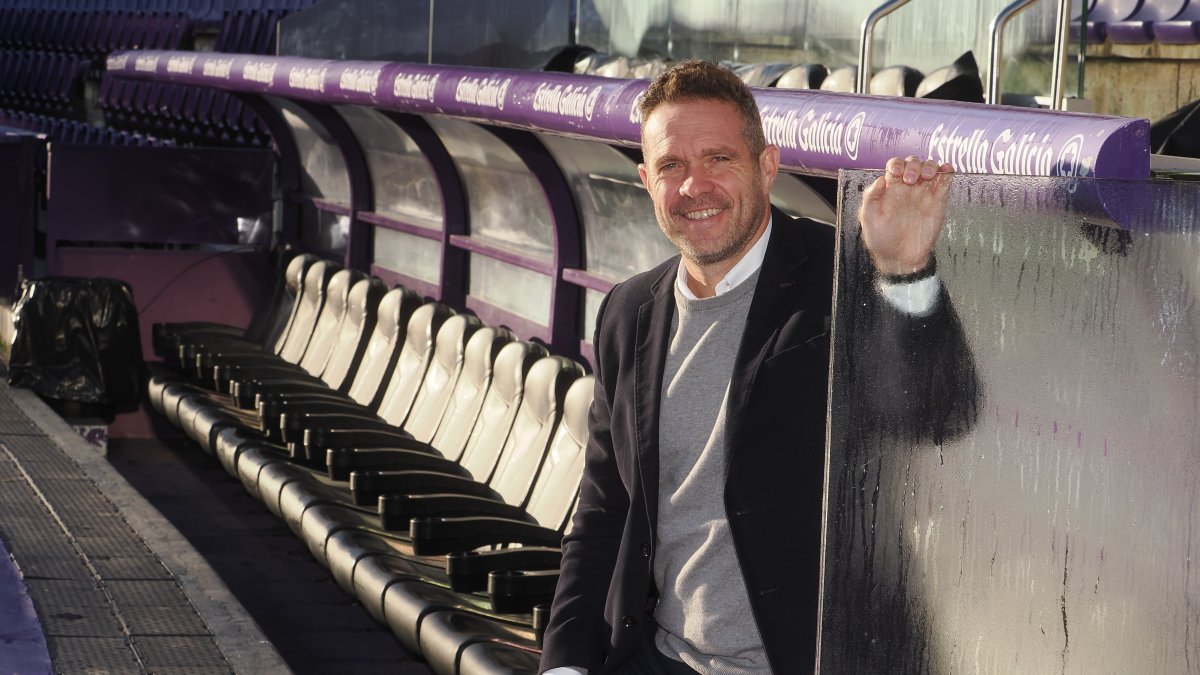 Luis García Tevenet, nuevo entrenador del Real Valladolid.