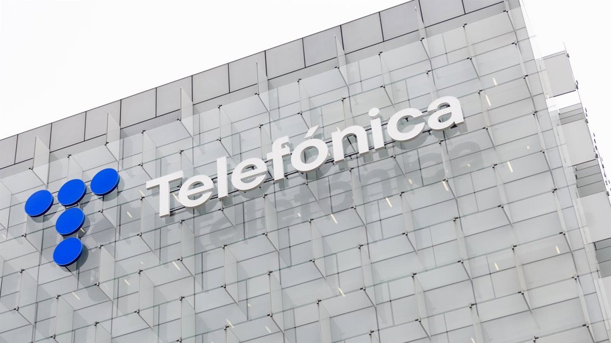 Telefónica en una imagen de archivo