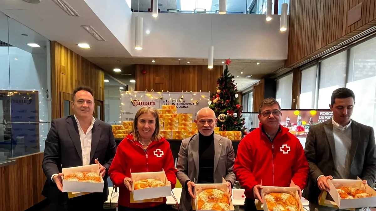 Roscón de Reyes solidario en Valladolid