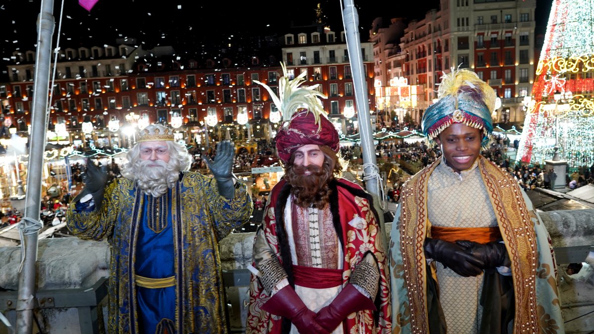 Los Reyes Magos en Valladolid.
