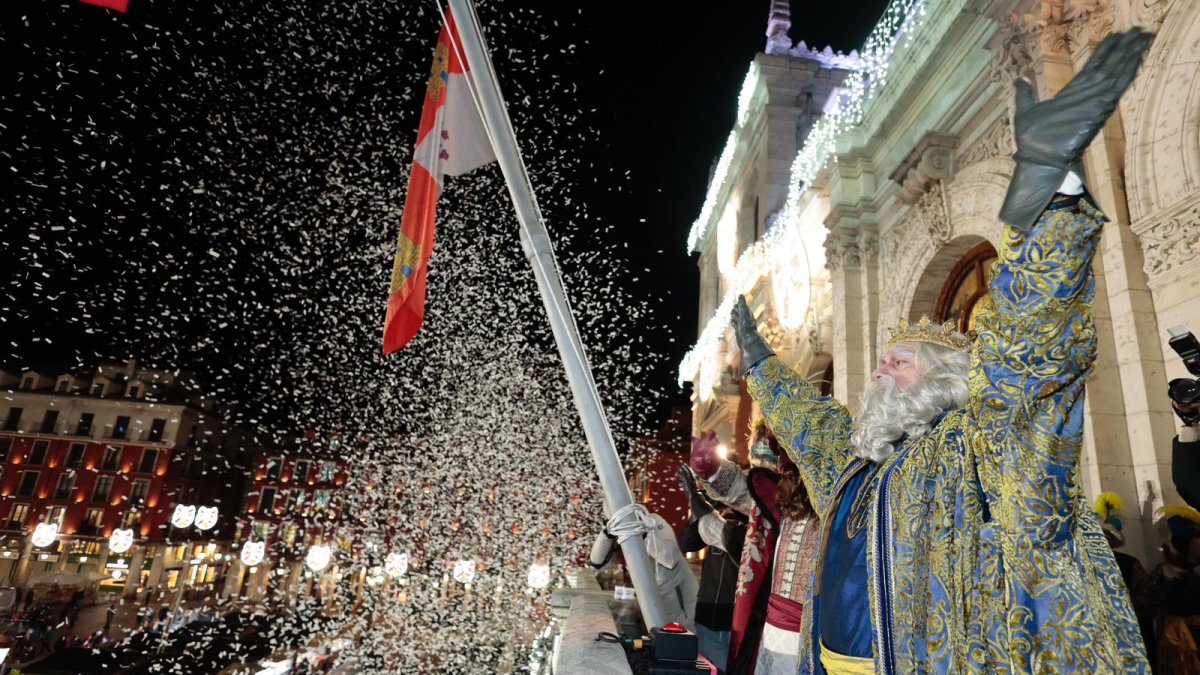 Cabalgata de los Reyes Magos en Valladolid