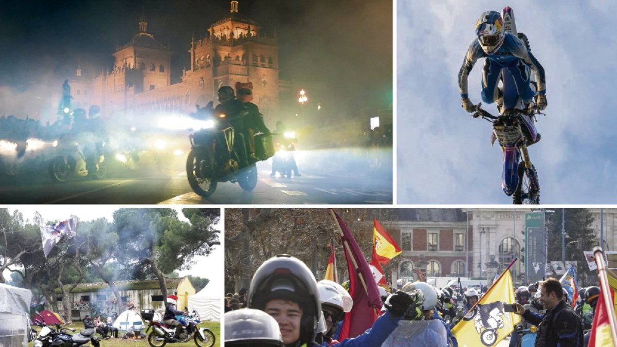 El desfile de antorchas, una de las jornadas de acrobacias, la campa en Pingüinos Arena y el desfile de banderas en Recoletos