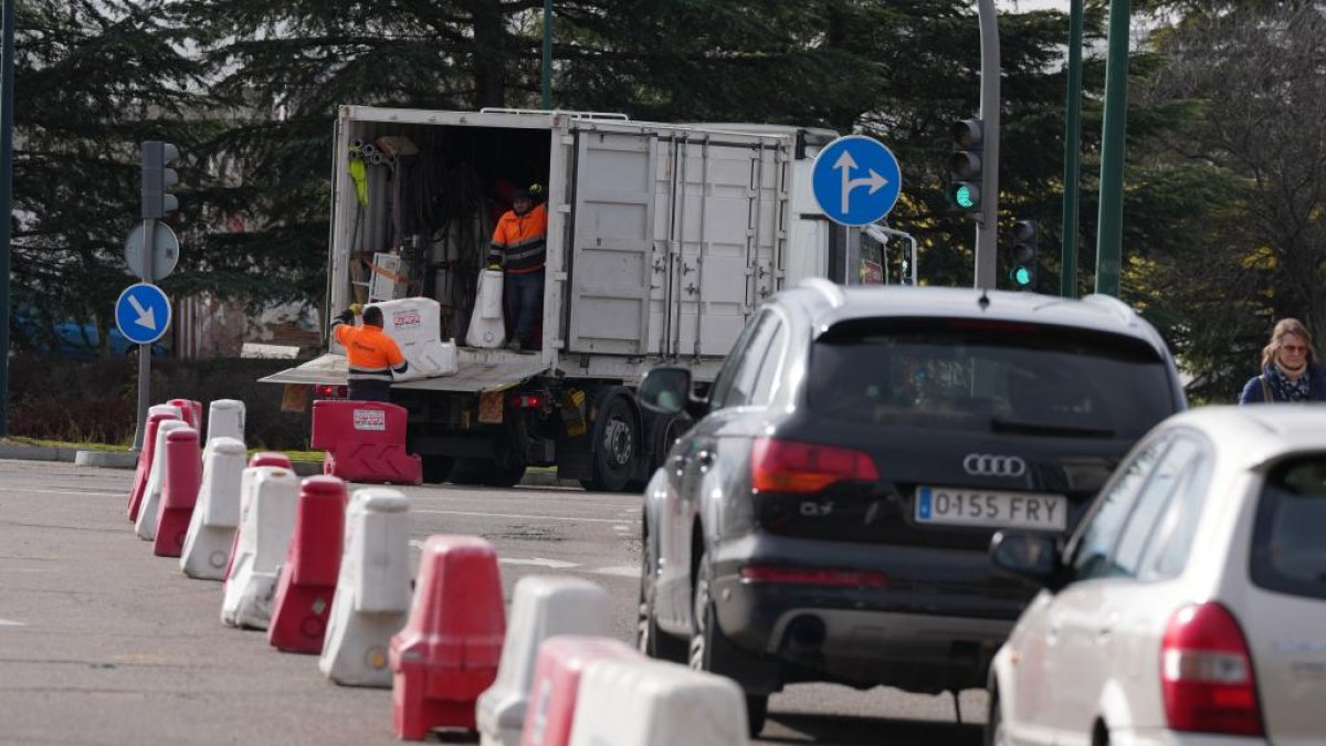 Retenciones por las obras del colector de Daniel del Olmo