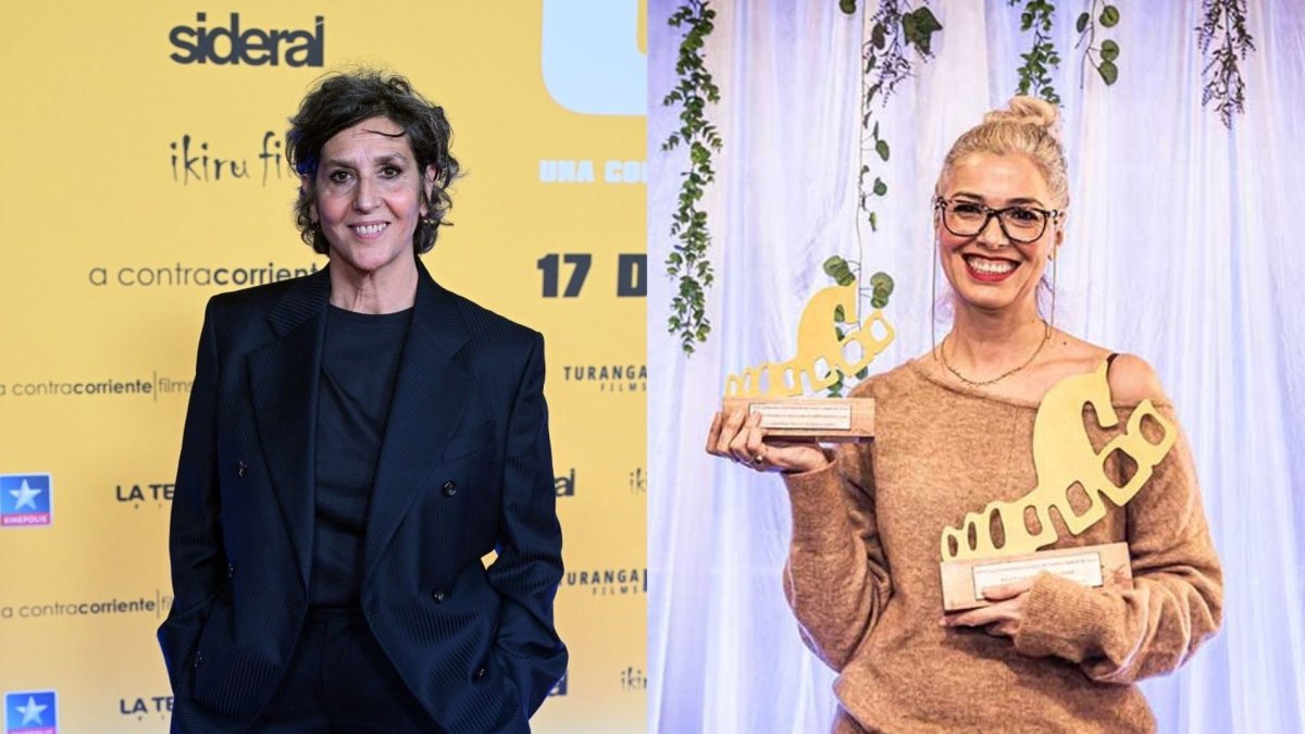 La actriz vallisoletana Elvira Mínguez, en la primera foto, y la cineasta soriana Cristina Urgel, en la segunda.