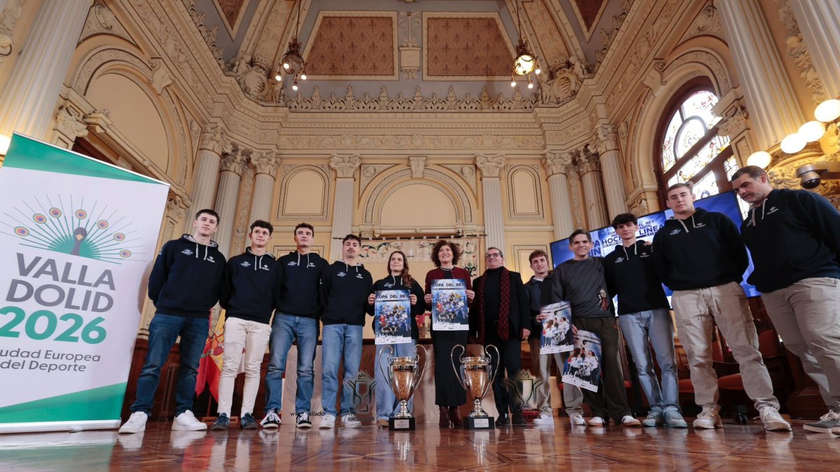 Presentación Copa del Rey y Copa de la Reina de Hockey en línea.