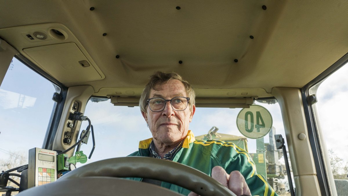 El alcalde de Villagarcía de Campos (Valladolid), César Herrero