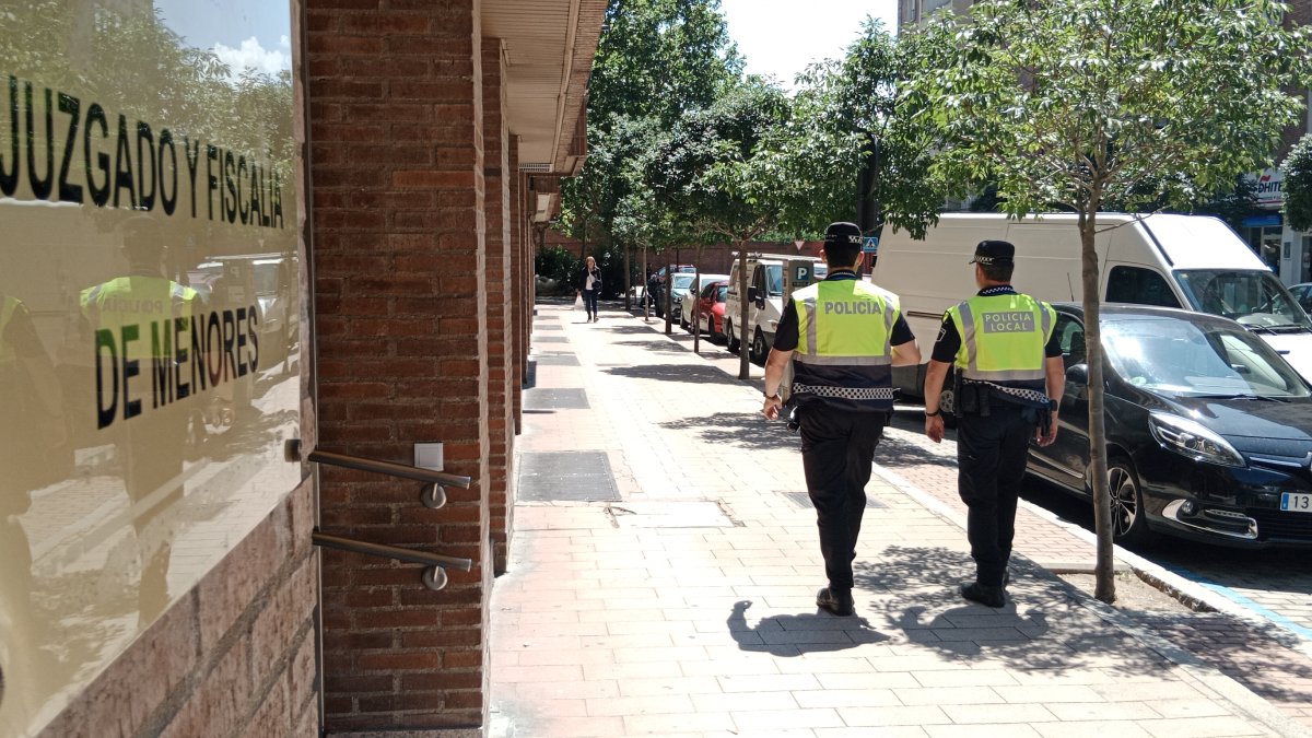 Fachada del Juzgado y Fiscalía de Menores de Valladolid.
