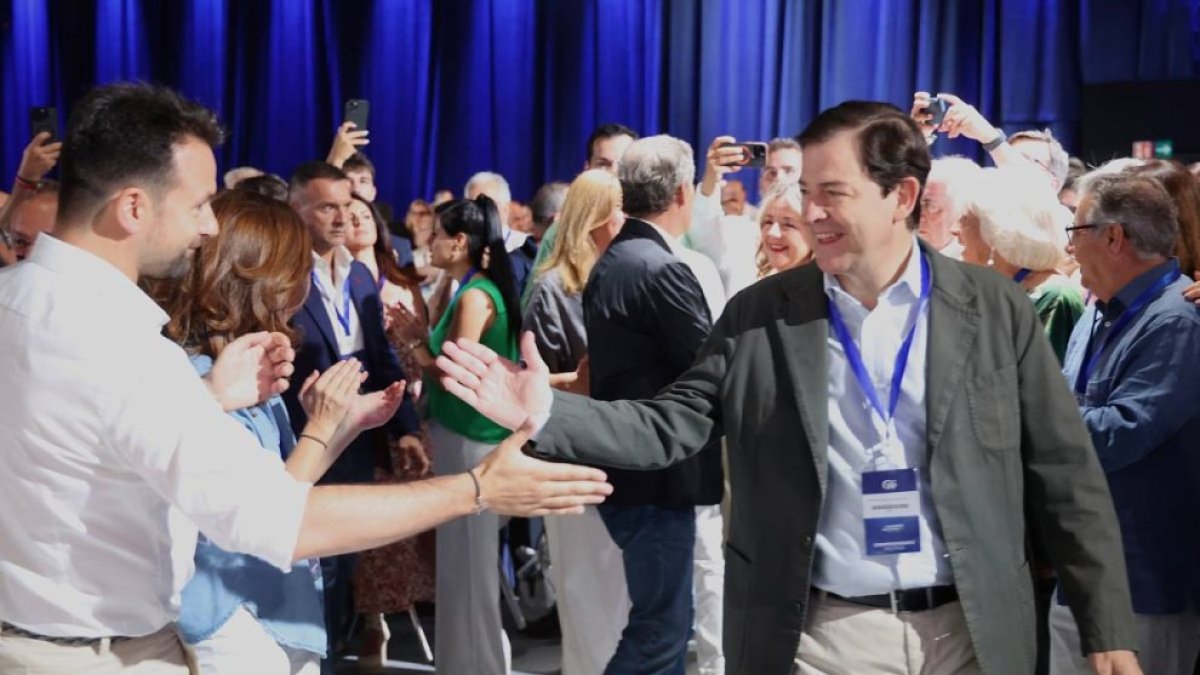 Mañueco, en una imagen de archivo.