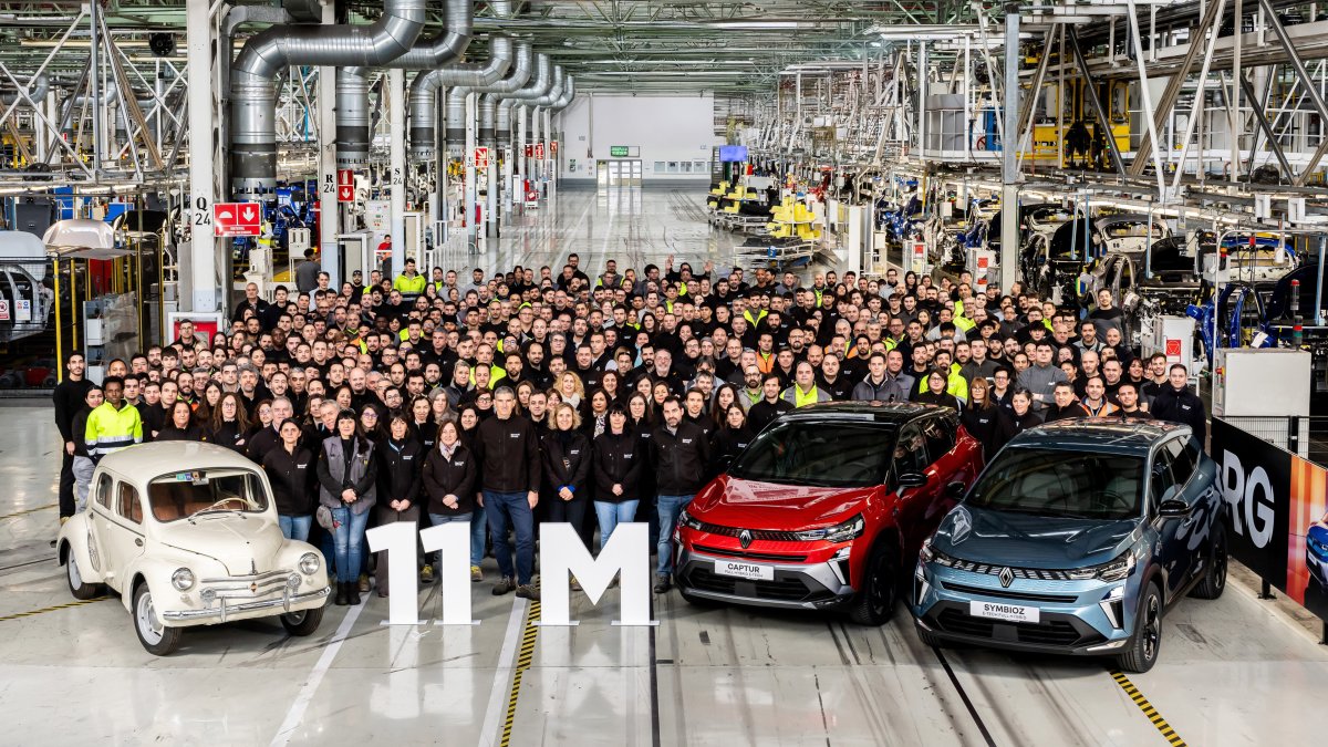 Renault Group alcanza los 11 millones de vehículos en Valladolid.