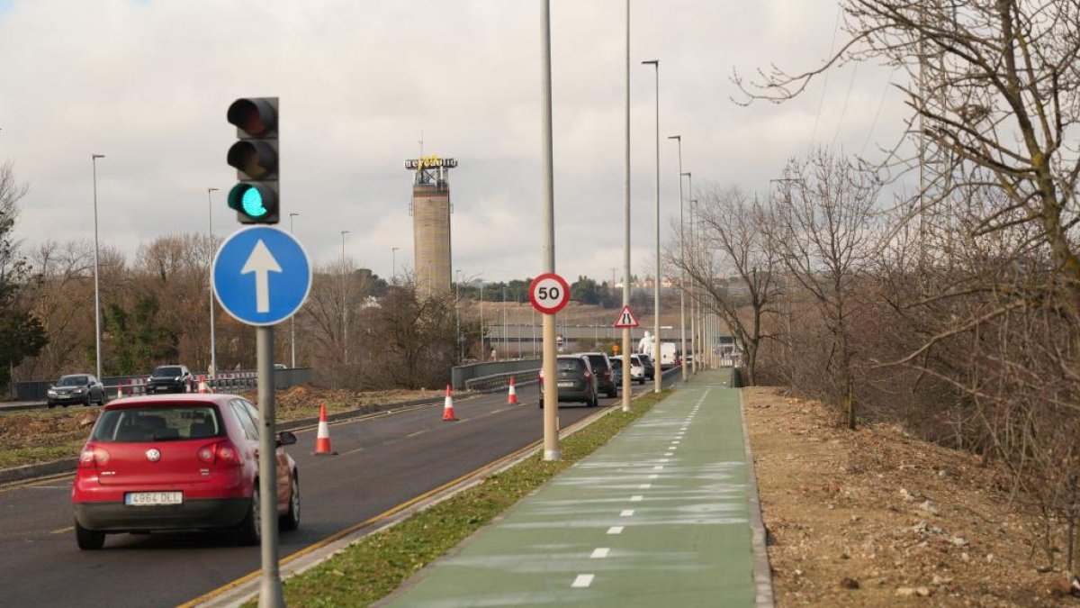 Obras de humanización de la VA-20.
