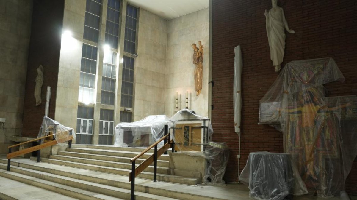 Obras en la Iglesia de la Inmacula Concepción de María