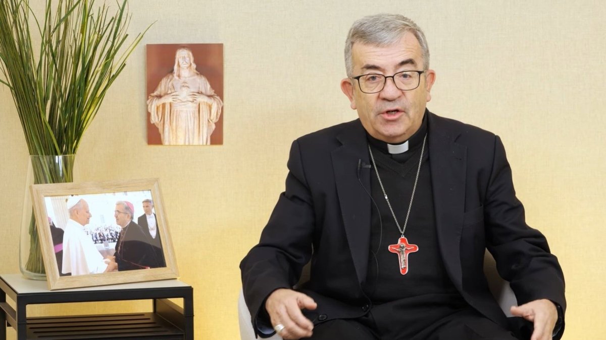 Luis Argüello, presidente de la CEE y arzobispo de Valladolid, en una imagen de archivo