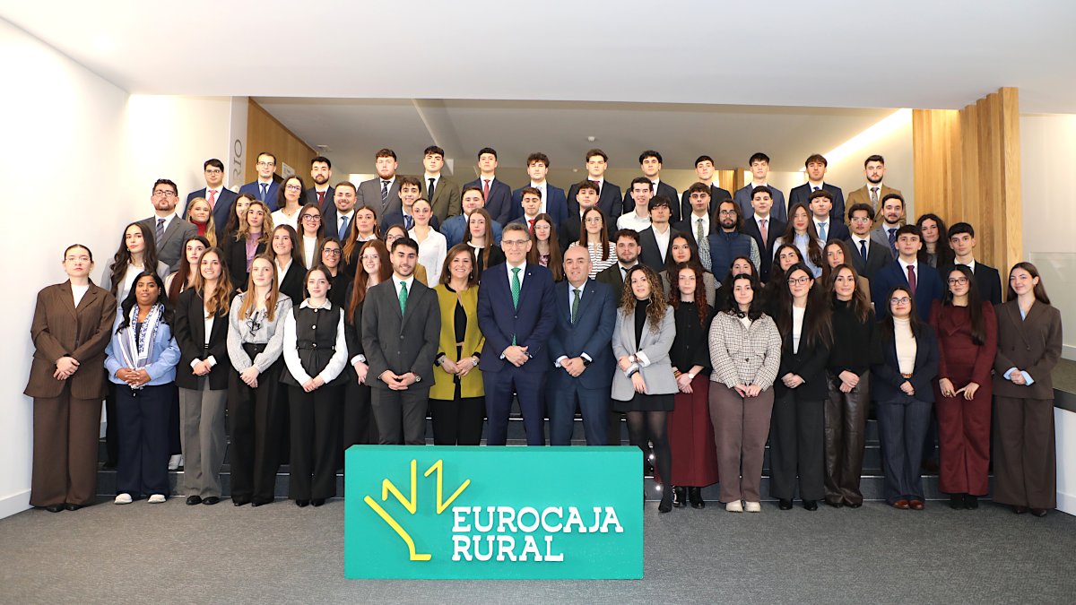 Eurocaja Rural incorpora a 104 nuevos estudiantes universitarios para realizar prácticas en la Entidad