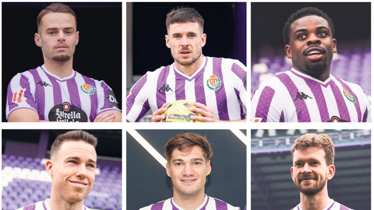 Los refuerzos de invierno del Real Valladolid.