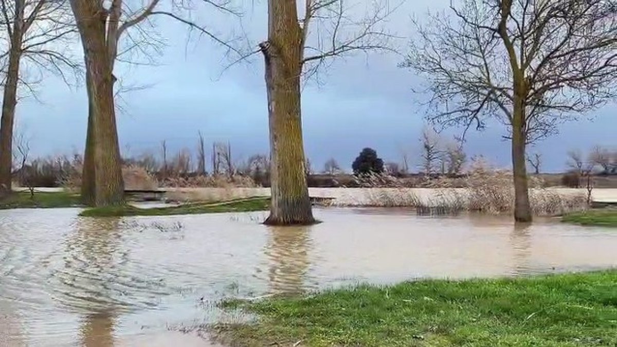 La borrasca Leonardo deja su rastro en Valladolid.-PHOTOGENIC