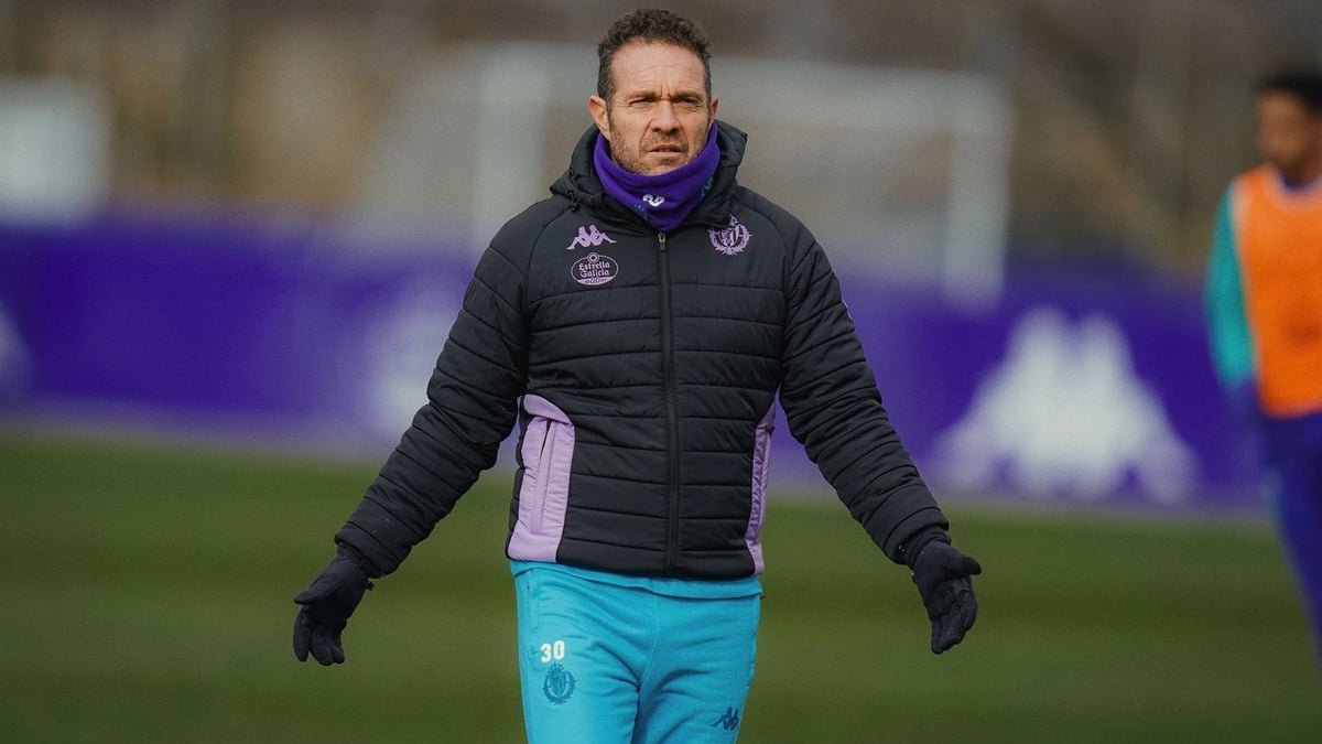 Tevenet, durante un entrenamiento en los Anexos.