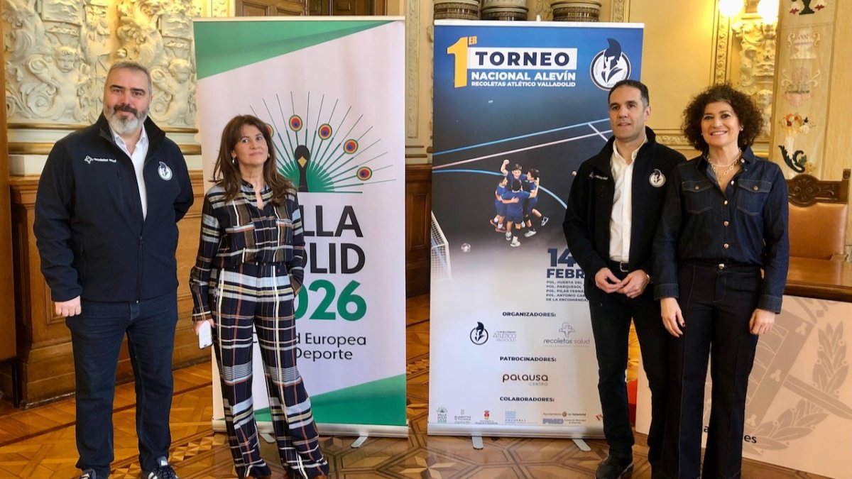 Presentación del I Torneo Alevín del Recoletas.