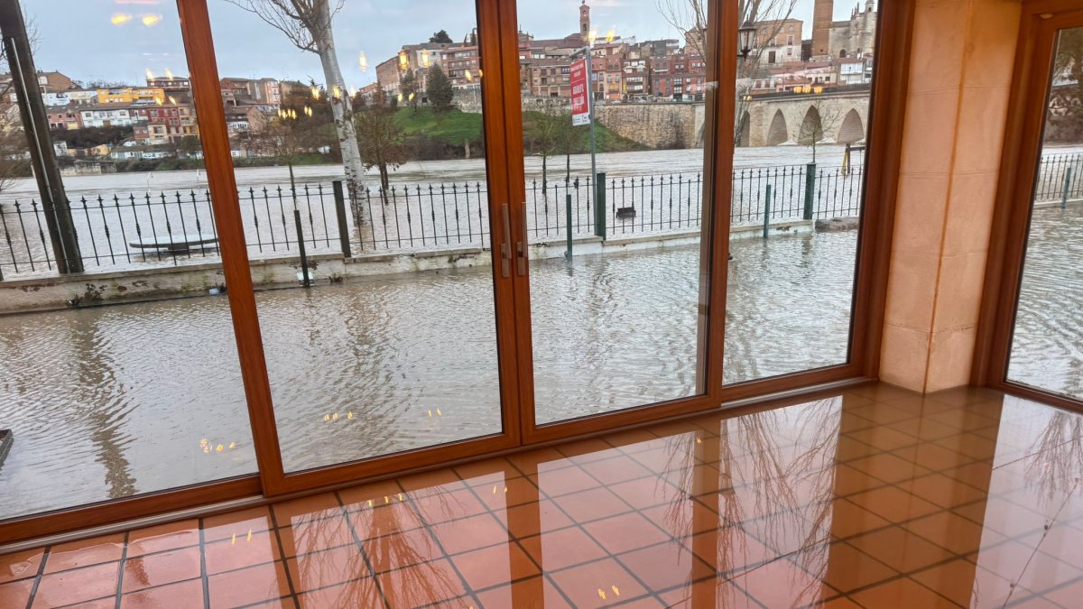 Inundaciones por la crecida del Duero en Tordesillas