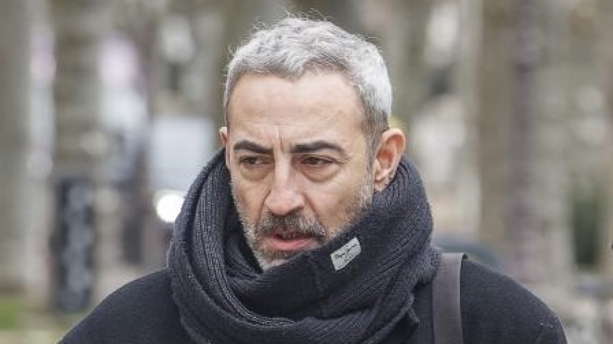 El padre de Sergio Delgado, a su llegada al juicio por la muerte de su hijo