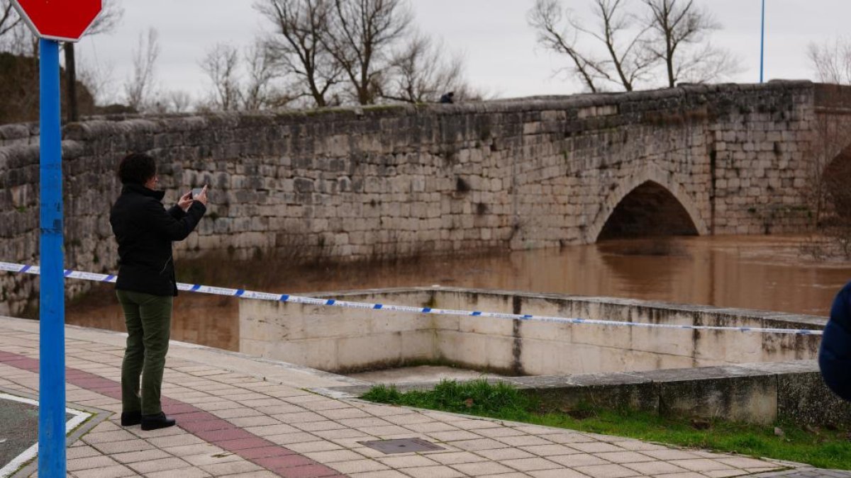 Inundaciones en Puente Duero